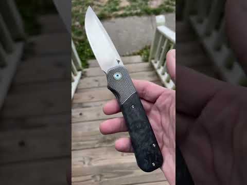 Miguron - Am8 Knives - Flix. Carbon Fiber, Titanium, M390 and SMOOTH!