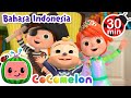 Membuat Kostum Halloween | CoComelon Bahasa Indonesia - Lagu Anak Anak | Nursery Rhymes