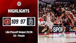 Reyer Venezia - Olimpia Milano Extended Highlights G3