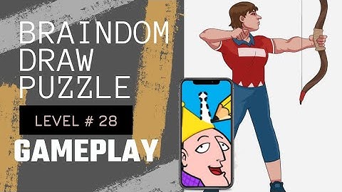 Braindom Draw Puzzle | level # 28 | walkthrough / gameplay |  #sarfarazgamer