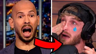 Andrew Tate Goes Off On Logan Paul For LEAKED Photo