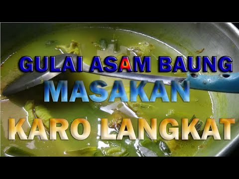 Sayur Asem Khas Karo