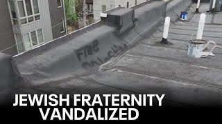 Jewish fraternity on Temple University campus vandalized