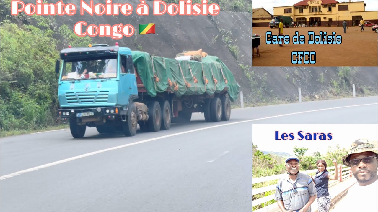 Route Nationale No1 RN1 L’Axe Pointe- Noire Dolisie Congo VLOG: Part-2