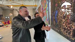 Expo Robert Combas pour le Grand Barouf du Rhino Jazz