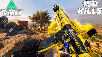 Delta Force Mobile – This K416 Build is NEW META?! (150 KILLS Gameplay)
