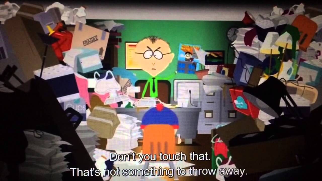 If you throw that away, I will rape you in your mouth, m'kay?