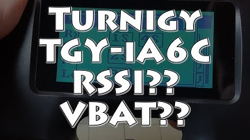 Turnigy TGY-iA6C Receiver RSSI & Battery Voltage
