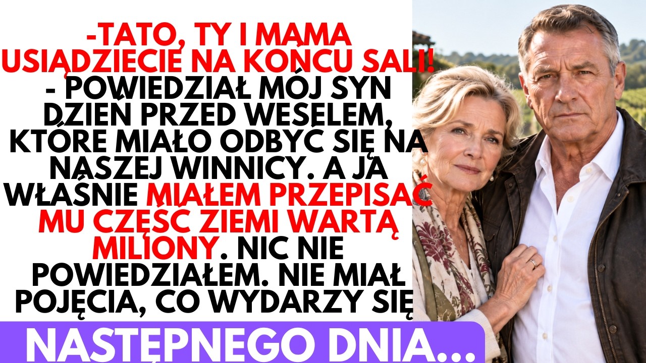 Dzień przed ślubem syna usłyszałem, jak przyszła synowa mówi do druhen: „Bogdan i Barbara? Oni będą przy stole numer 7. Wiecie, jaki on jest prosty człowiek”. Stałem po drugiej stronie ściany, a w...