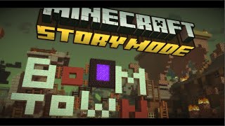 Minecraft Story Mode Boom Town Chapter 2 Ep.1
