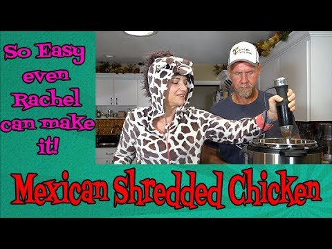 Mexican Shredded Chicken | So easy, even Rachel can make it.