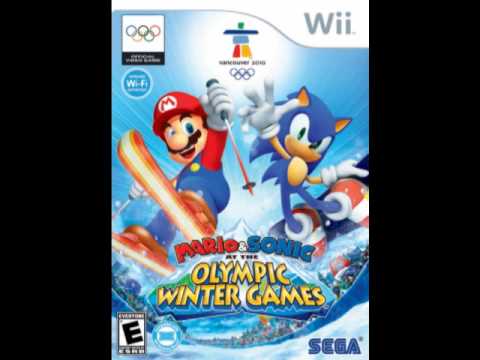 Mario And Sonic At The Olympic Winter Games Music Individual Large Hill Failed Landing