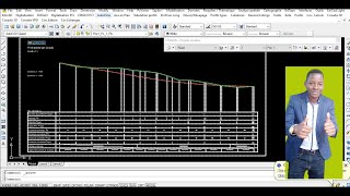 How to make road profiles in Covadis AutoCAD extension- Projet routier (Kirundi-Kinyarwanda)2022 screenshot 5