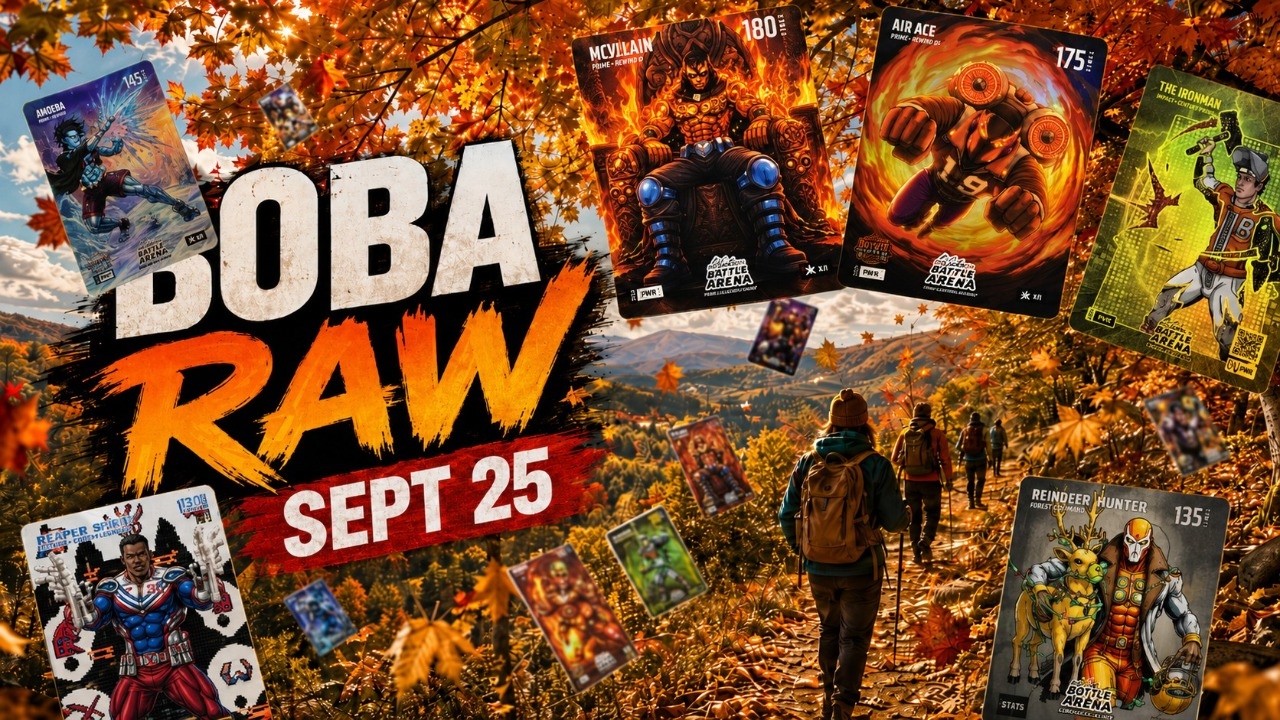 BOBA RAW Friday Sept 25, 2026 📱