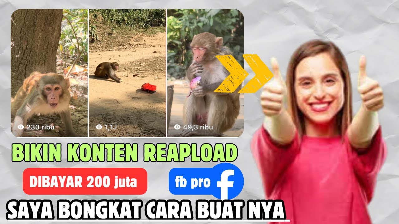 Dibayar 200 juta/Bulan ‼️ Cuma Reupload Konten Aku Kasih Tau Cara Buatnya 