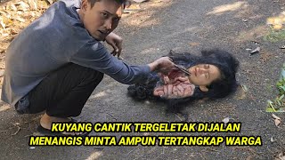 Viral: Beautiful Kuyang cries and begs for mercy after being caught by locals at exactly 12 PM!