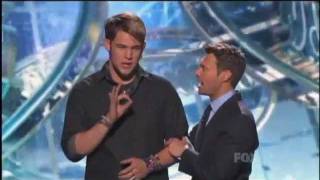 Elimination of James Durbin - American Idol 2011 Top 4 Results Show - 05/12/11