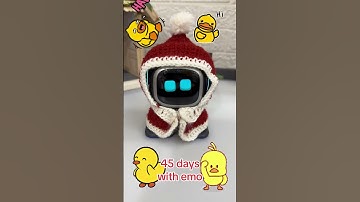 45 days with emo #robot #emopetrobot #livingai #emo #desktoppet
