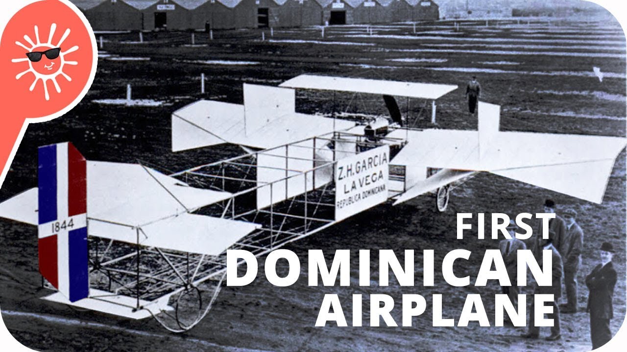 ⁣The First Dominican Pilot & His Strange Plane