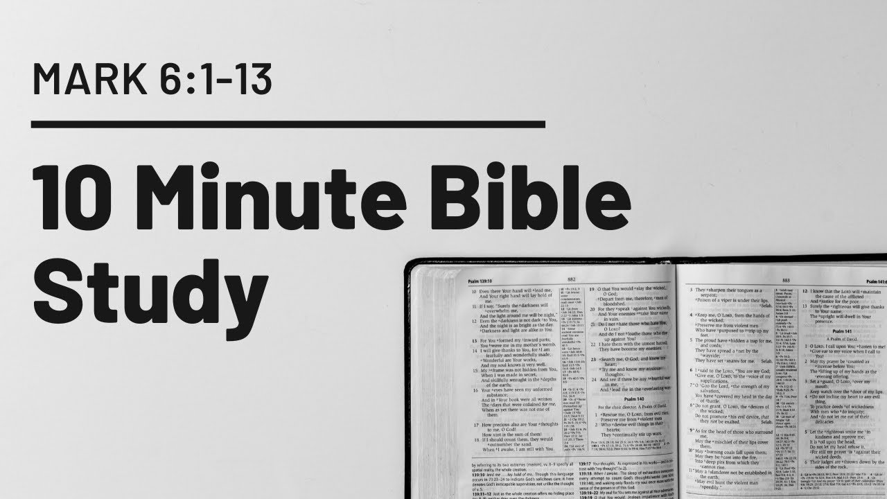 Иисуса отвергли, послали учеников // Марка 6:1-13 (Марка Эп. 14)