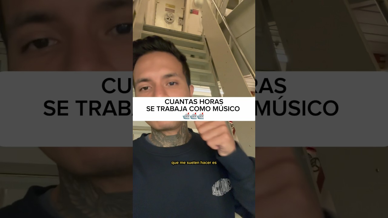 Cuantas  horas se trabaja como m&uacute;sico en el crucero  #drums #musicos #musicosencruceros #cruceros
