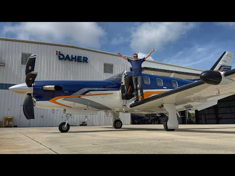 FIRST TIME FLYING the BRAND NEW TBM980 with the NEW G3000 PRIME!