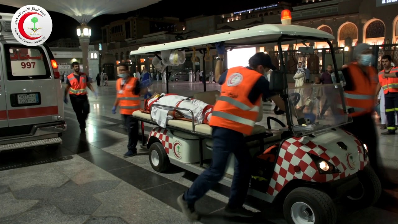 واقع متطوع - التطوع الاسعافي بالمسجد النبوي الشريف لعام 1439هـ .