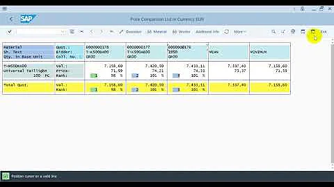 Exercise-10.4  Quotation rejection letters (SAP MM Tutorial)