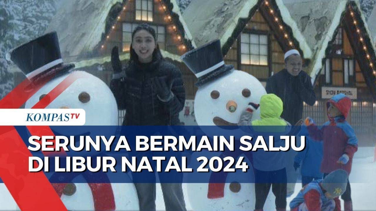 Seru! Habiskan Waktu Libur Natal Bermain Salju di Trans Snow World Bintaro