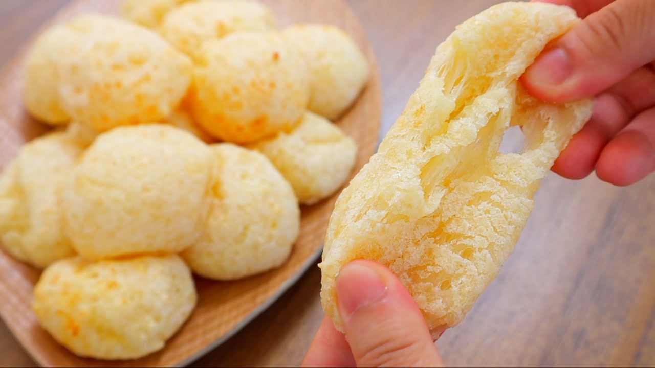노밀가루 ⎮ 세상에서 가장 쫀득한 치즈빵 : 오리지널 브라질 Pão de Queijo 현지인 레시피 🇧🇷