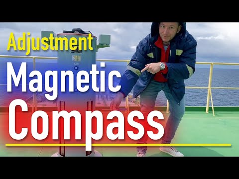 Magnetic Compass adjustment. Уничтожаем девиацию магнитного компаса на судне