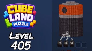 Cube Land Puzzle Level 405 Walkthrough
