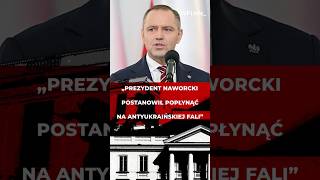 'President Nawrocki decided to ride the anti-Ukrainian wave' #politics #poland #ukraine #shorts