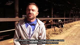 Mléčná produkce na farmě Svrkyně