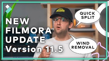 NEW Filmora UPDATE Version 11.5 | Wondershare Filmora 11