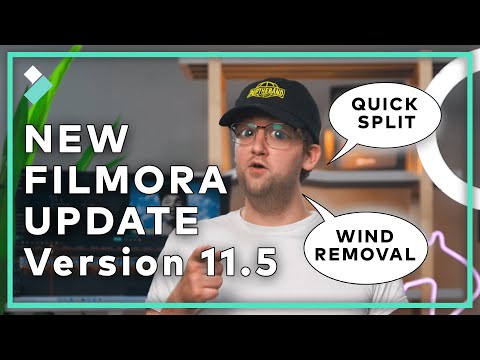 NEW Filmora UPDATE Version 11.5 | Wondershare Filmora 11