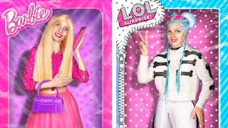 Barbie Kız ve LOL Sürpriz Kız / 24 Saat Mücadele