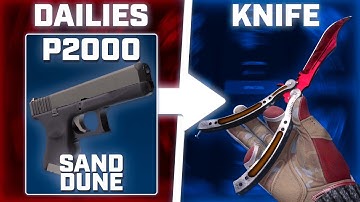 INSANE NOTHING TO A KNIFE CHALLENGE ON CSGOROLL!