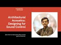 Lecture 01introduction to soundarchitecturalacoustics