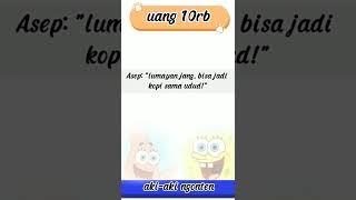 Uang 10rb tebak tebakan lucu, cerita lucu, #shorts #shortsvideo @aki-akingonten​