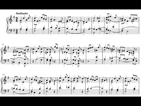 Marcel Dupré - Souvenir Op.65bis (Score Video)