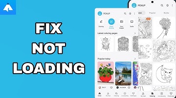 How To Fix And Solve Not Loading On Penup-Drawing-Sharing Sms App | Final Solution