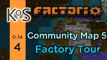 Factorio Community Map 5, Ep 4: Rocket Launch & Tour!: Bob