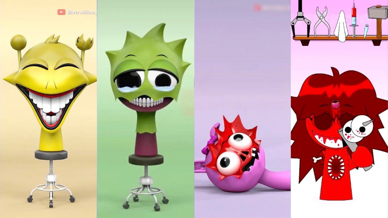 INCREDIBLE SPRUNKI HELP! | Tiles Hop EDM Rush