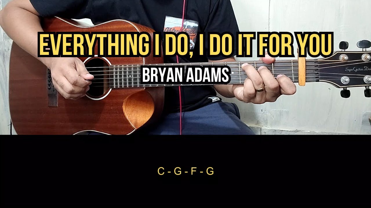 (Everything I Do) I Do It For You Guitar Tutorial - YouTube