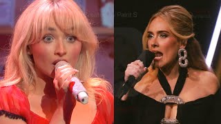Sabrina Carpenter Reacts To Adele's 'Espresso' Shoutout Resimi
