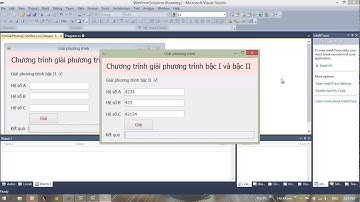 C# - Bài 1 - Thiết kế giao diện cơ bản - Phần 2