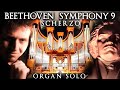 BEETHOVEN SYMPHONY NO 9 SCHERZO II MOLTO VIVACE ORGAN JONATHAN SCOTT ALL SAINTS WARSAW POLAND 
