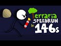 Terraria Speedrun in 146 Seconds (Terraria Animation)