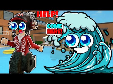 I CANT TOUCH WATER IN MM2 🤯🤔😱🌊